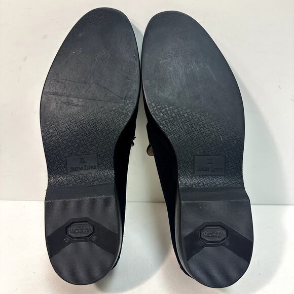 NEW HEELS John Lobb Paris Stroll Black Velvet Beefroll Venetian Loafer US 9.5 D NEW HEELS John Lobb Paris Stroll Black Velvet Beefroll  main image 2